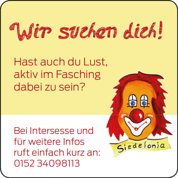 Wir suchen dich